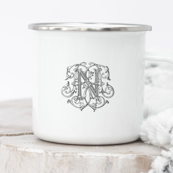 Vintage Monogram MM Digital Download Double M 