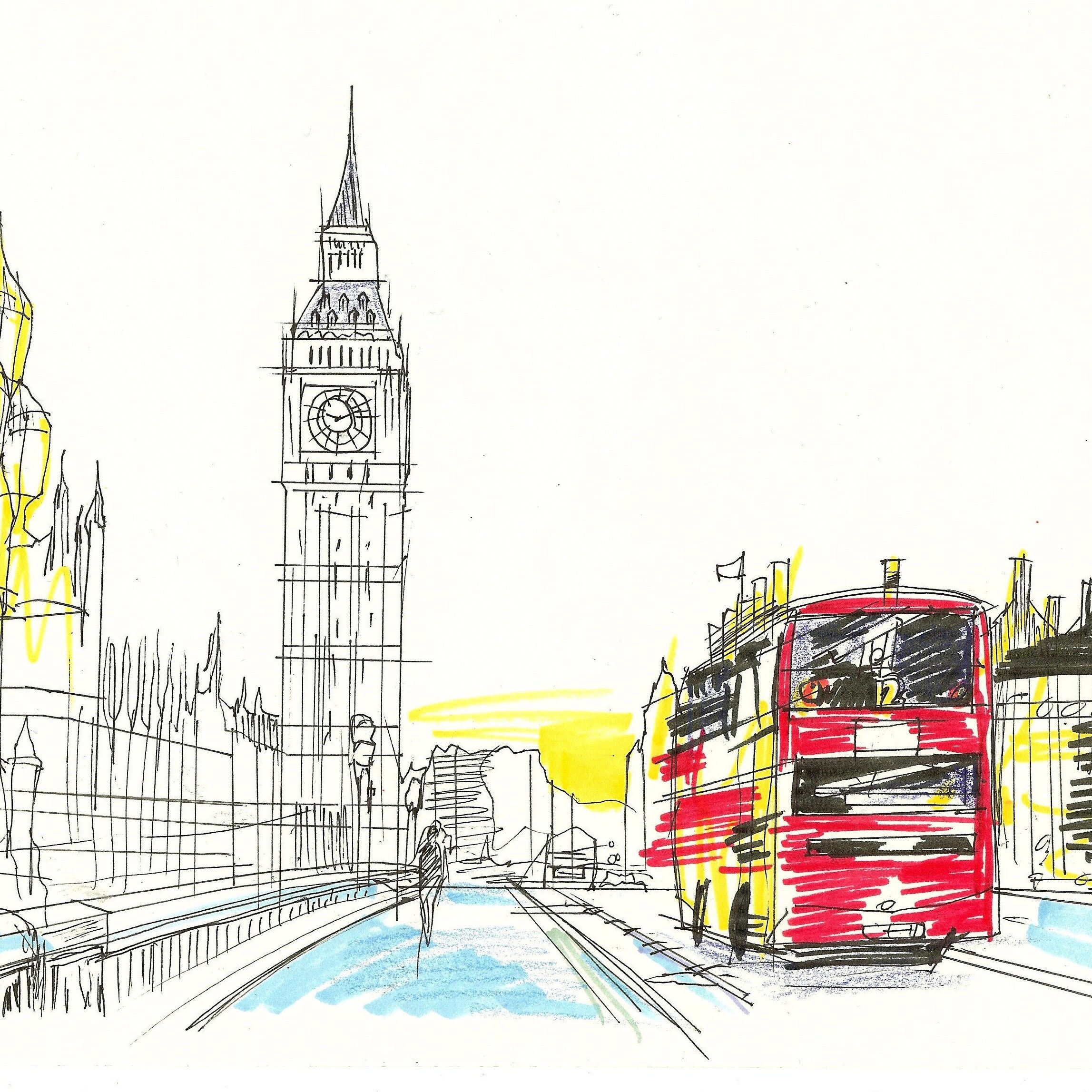 Details 149+ big ben sketch easy super hot