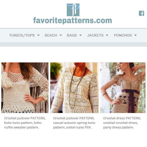 FavoritePATTERNs - Etsy