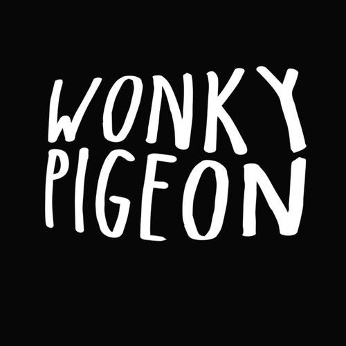 Wonkypigeon store logo