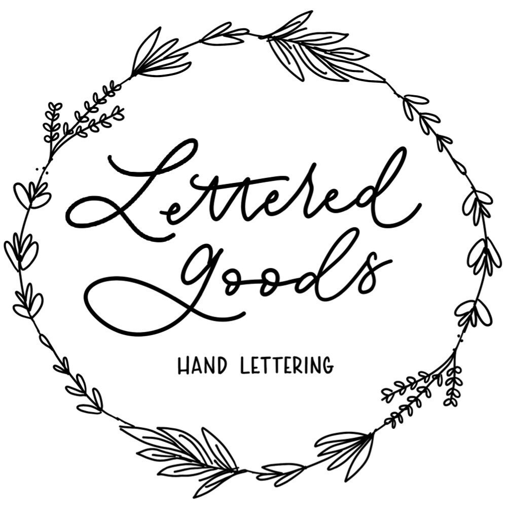 Hand lettered goods for every occasion. by LetteredGoodsShop