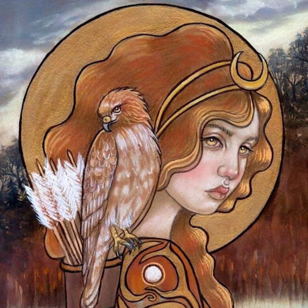 Ambriel angel of May fine art print by Tammy Wampler