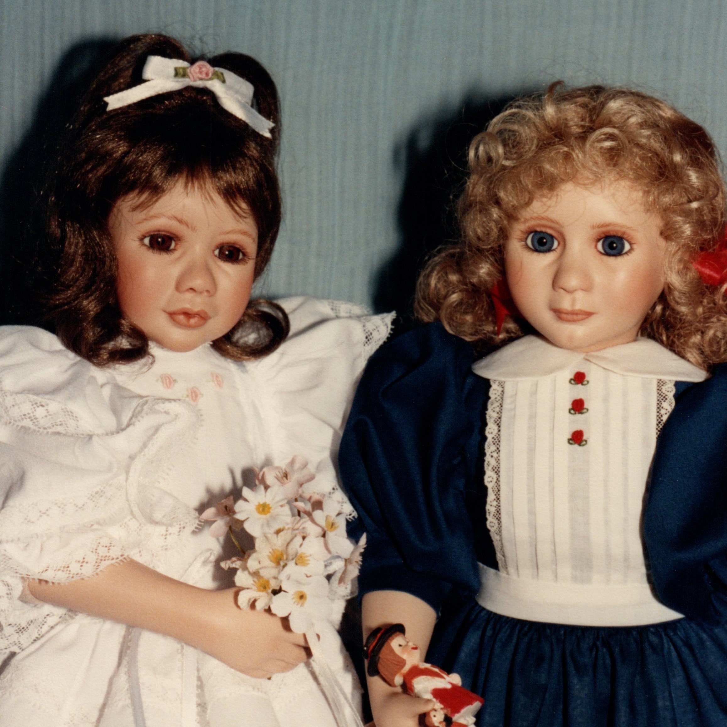 Vintage Doll Lacy Romper Size 24 Made by Vee/'s Victorian/'s