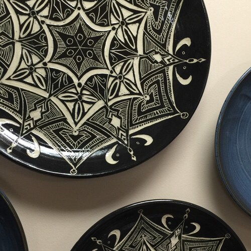 Wheel Thrown Stoneware Pottery And Jewelry By Karanspotsandglass