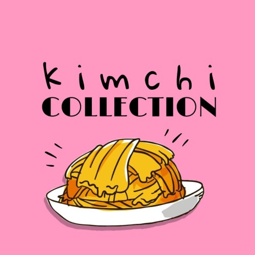 Kimchi with writing