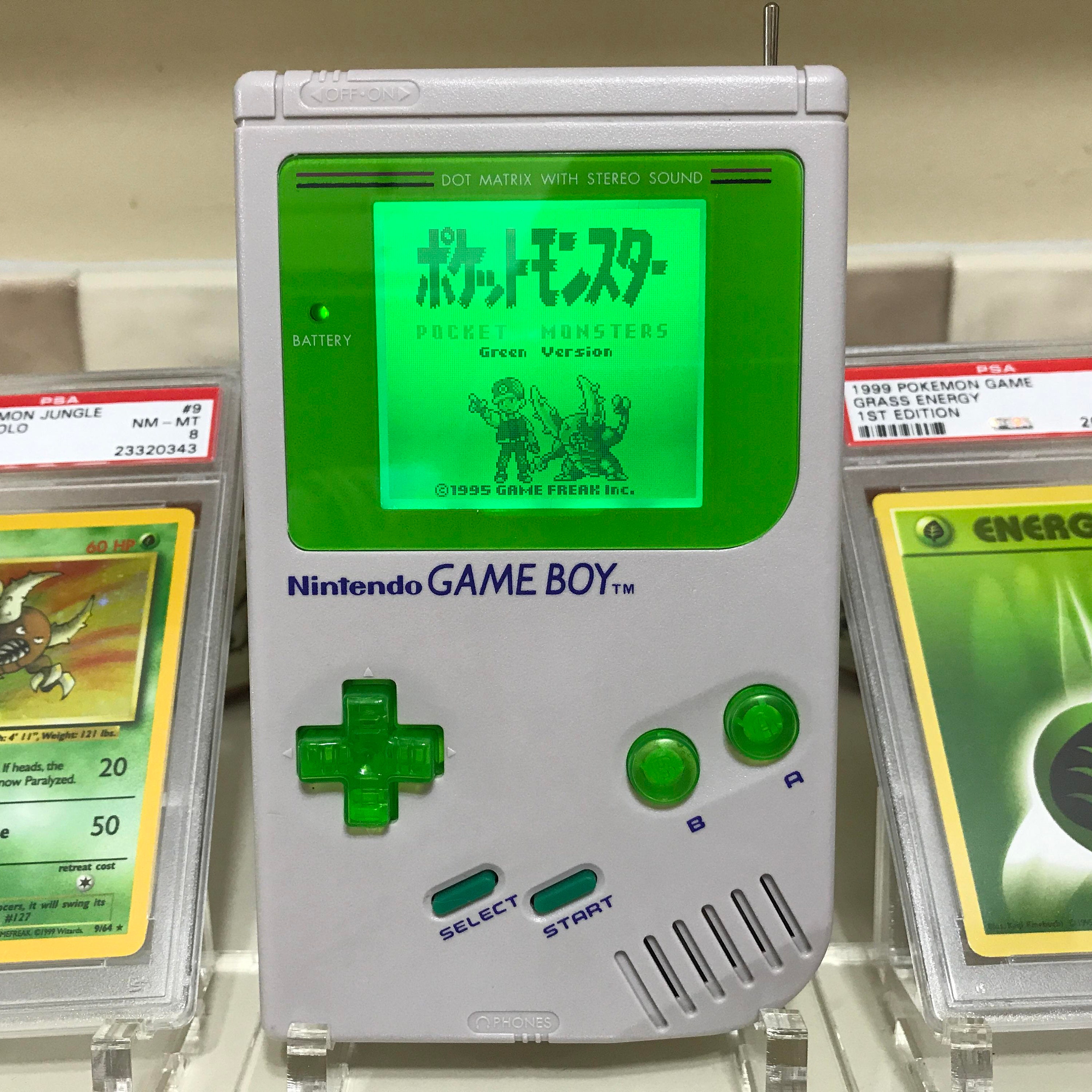 My game boy. My game boy