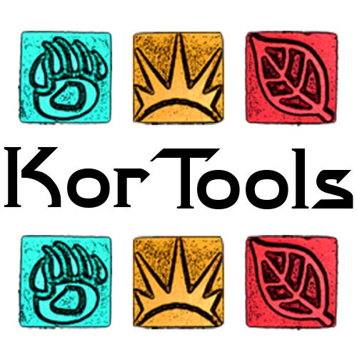 Kor Tools 7.5 cm Fine Line HoneycombTexture Roller