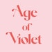 Owner of <a href='https://www.etsy.com/shop/AgeofViolet?ref=l2-about-shopname' class='wt-text-link'>AgeofViolet</a>