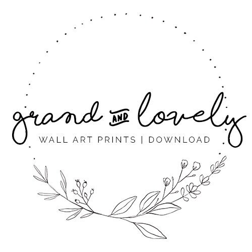 GrandandLovelyPrints store logo