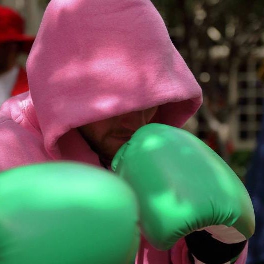 Little mac pink hoodie sale for sale