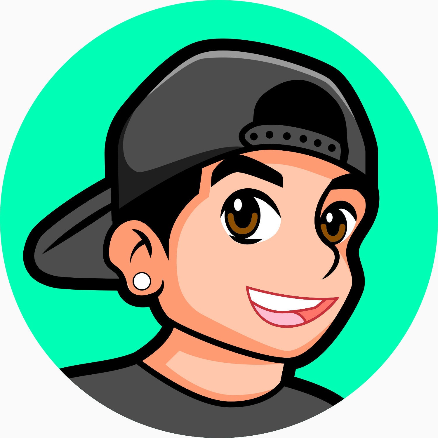 Make you a roblox cartoon , twitch logo by Skilledscripter