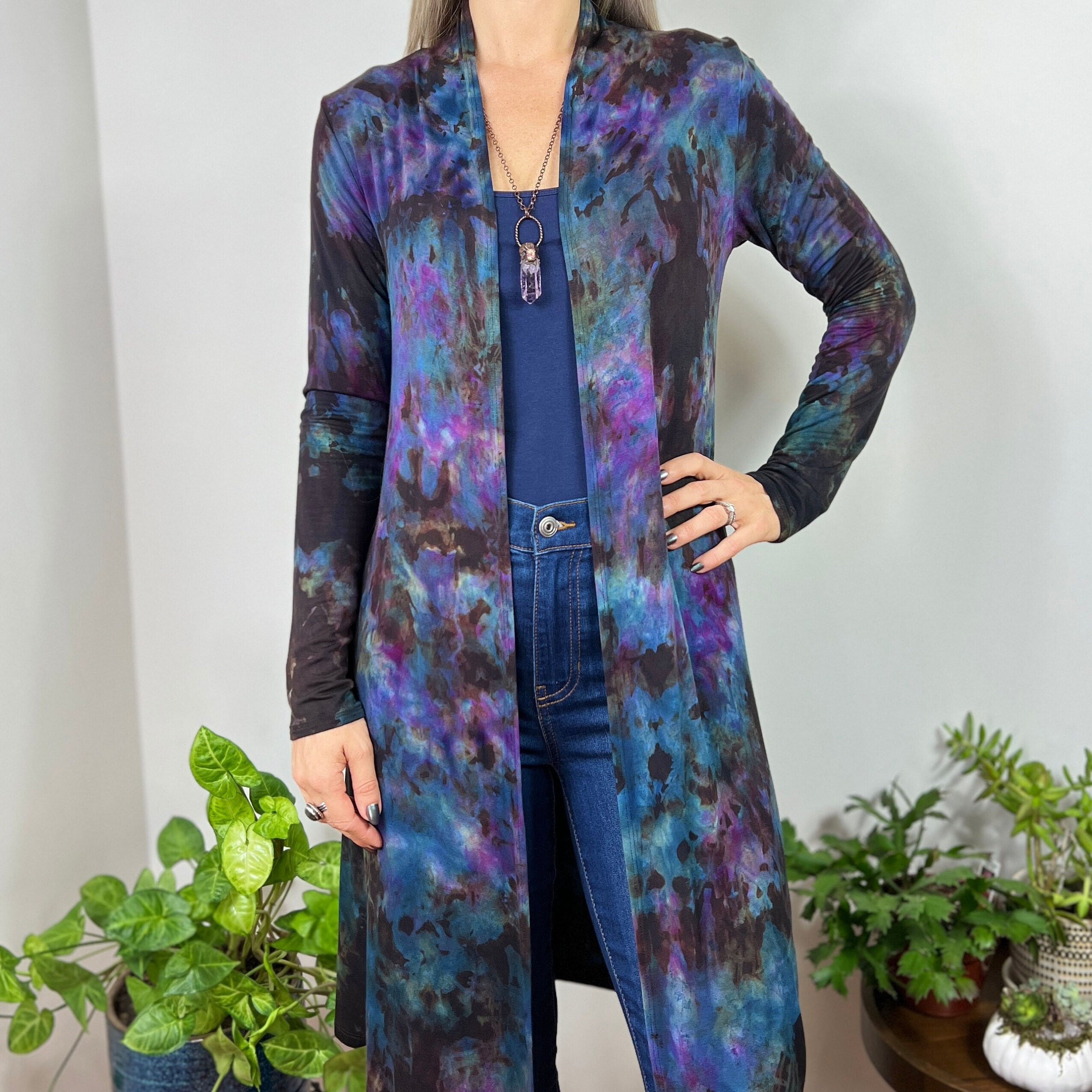 Velvet Paisley Fringe Kimono Burnout Velvet Kimono Jacket - Etsy