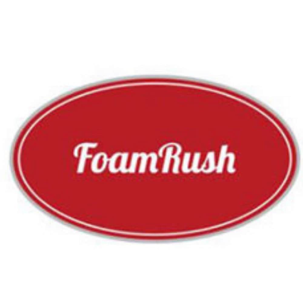 FoamRush 5 x 25 x 25 Seat Cushion Foam with Batting/Dacron (Cushion Seat  Replacement) Made in USA