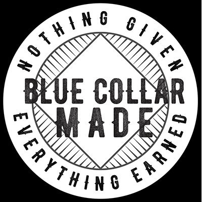 Hard Hat Sticker Pack – Blue Collar Made
