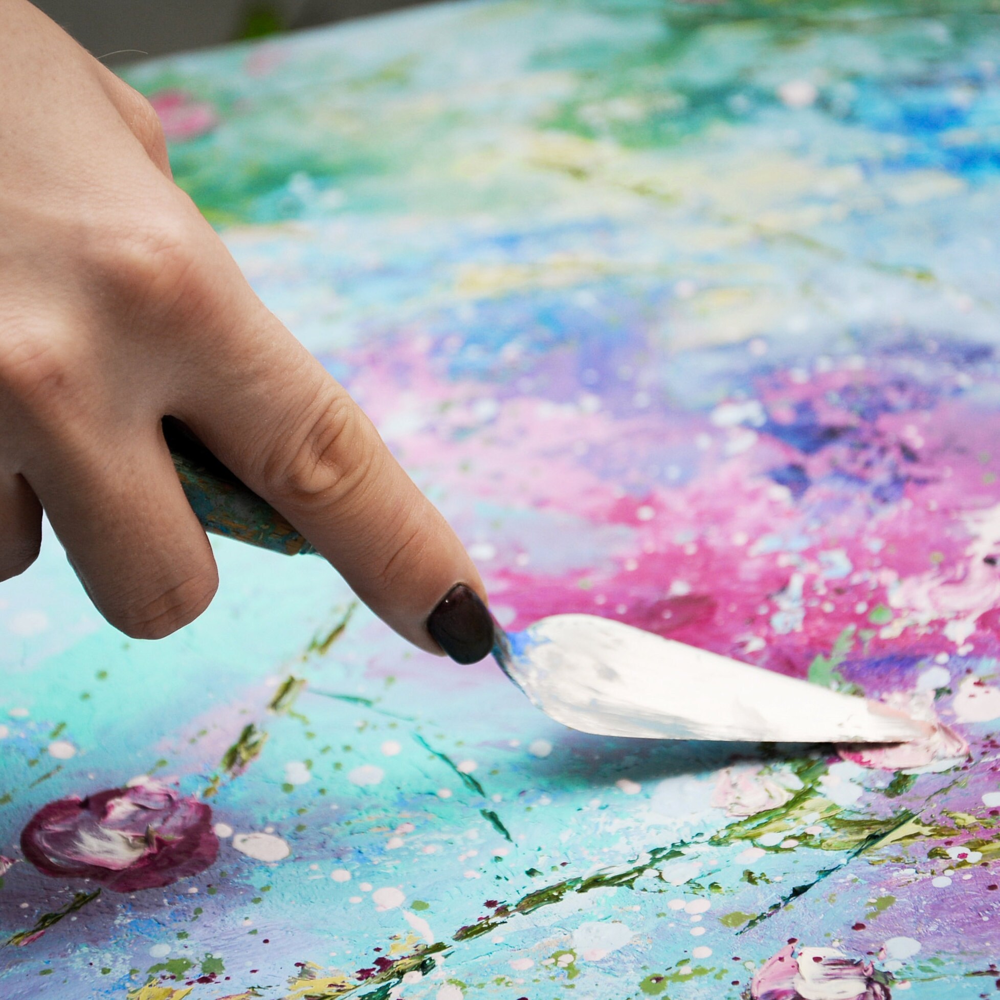 Original oil paintings pastel resin art and by Drawingwithice