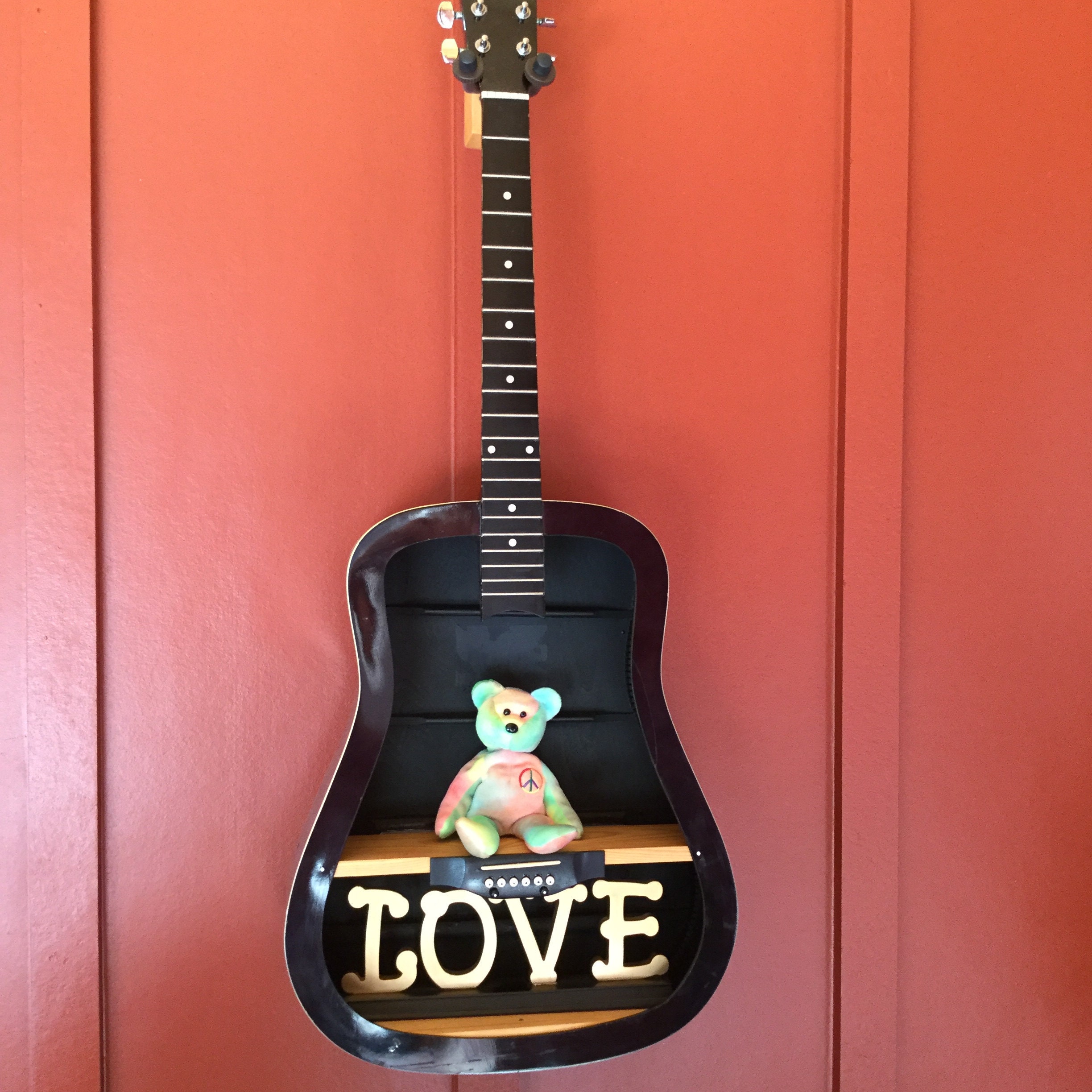 Guitar Lamp Shade Not Included Guitar Lamp Shade Not, How To Rewire A Us Lamp Ukulele