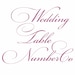 WeddingTable NumberCo