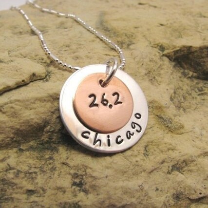 SALE 26.2 Marathon Shoe Sterling Silver Charm Etsy