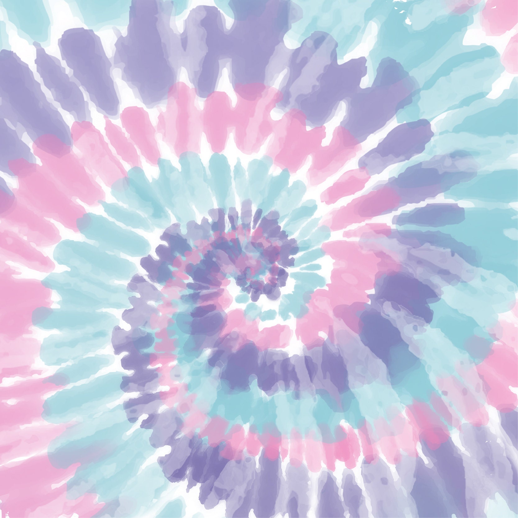 Abstract pastel tie-dye background. Abstract painted texture with shades of  pink, blue and white Stock Illustration