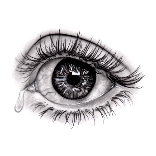 Buy Eye Drawing - Eye Print, Fine Art Print, Hyperrealistic Art 