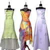 Angelic Vintage Beaded Silk Gown (L) main image 0