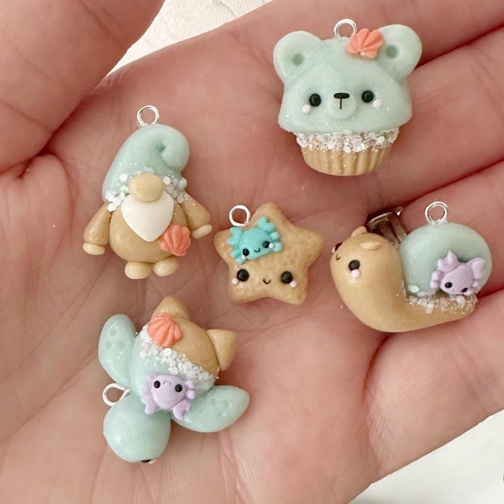 Valentine Charms ~ Polymer Clay Charms
