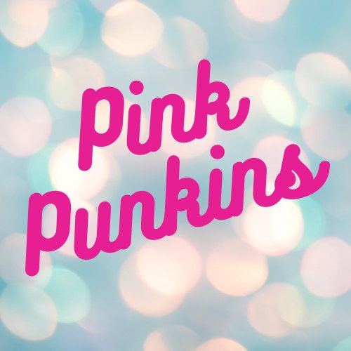 PinkPunkins - Etsy
