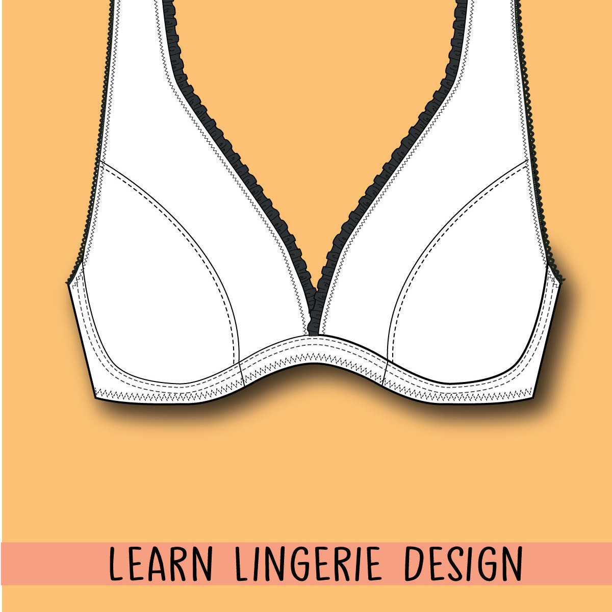 Grading a bra wing — Van Jonsson Design