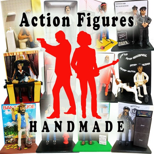  Figurine - Action Figure - Teacher Pink Floyd video Another  Brick in the Wall : Handmade Products