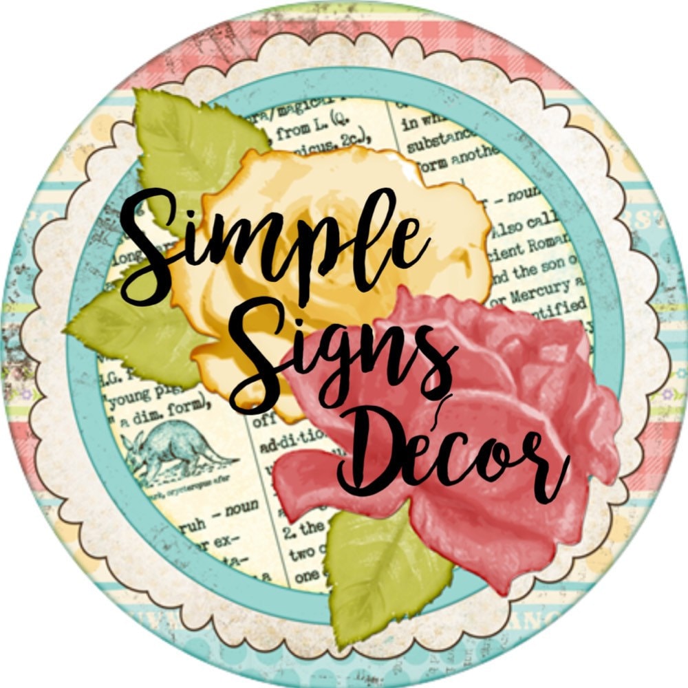 SimpleSignsDecor - Etsy