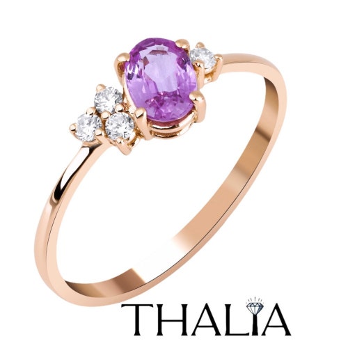 Minimalist form of diamond.Fine jewelry. by ThaliaFineJewelry