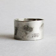 Sterling Silver Cuff Bracelet Labradorite Double Band Cuff Bracelet 25th Anniversary Gift Birthday Gift