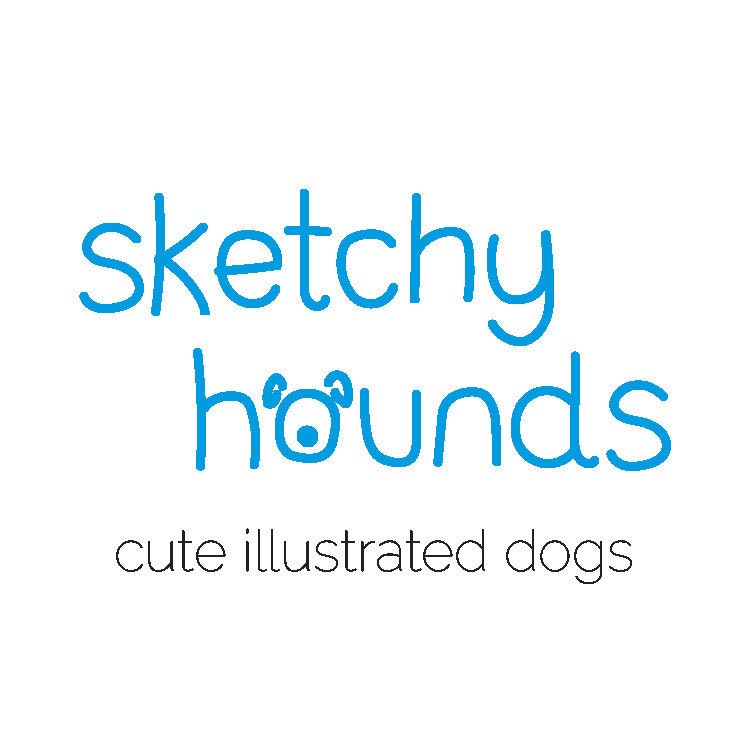 Cute Illustrations Of Dogs Pawfect For Dog Lovers By Sketchyhounds