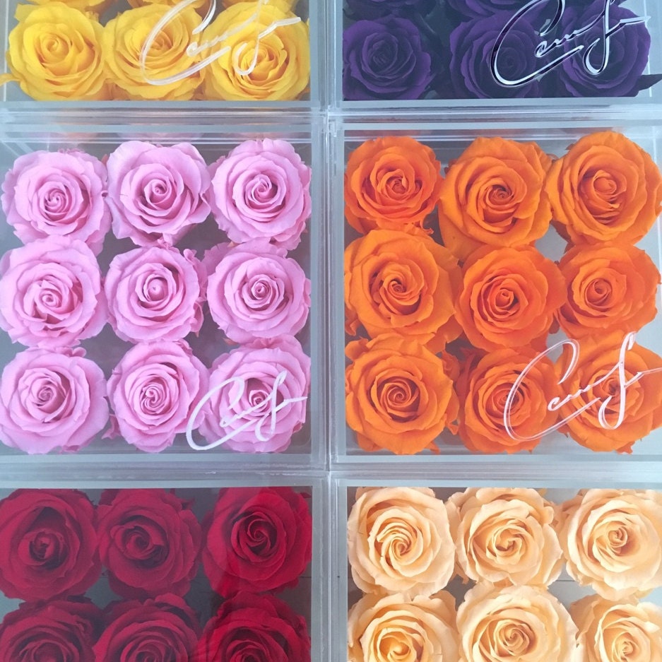 Eternal Flowers / Preserved Roses by SheenGreen on Etsy
