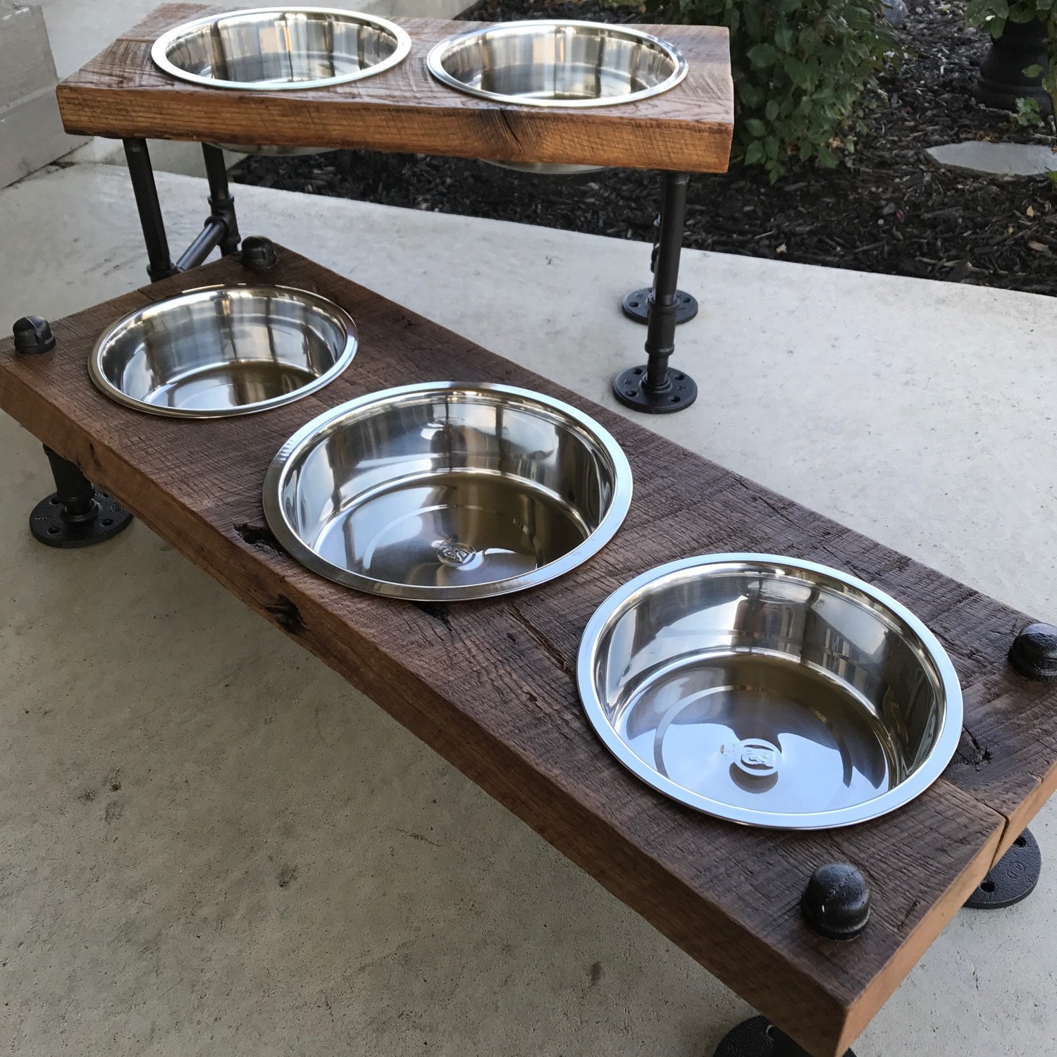 wood dog feeder wood dog feeder