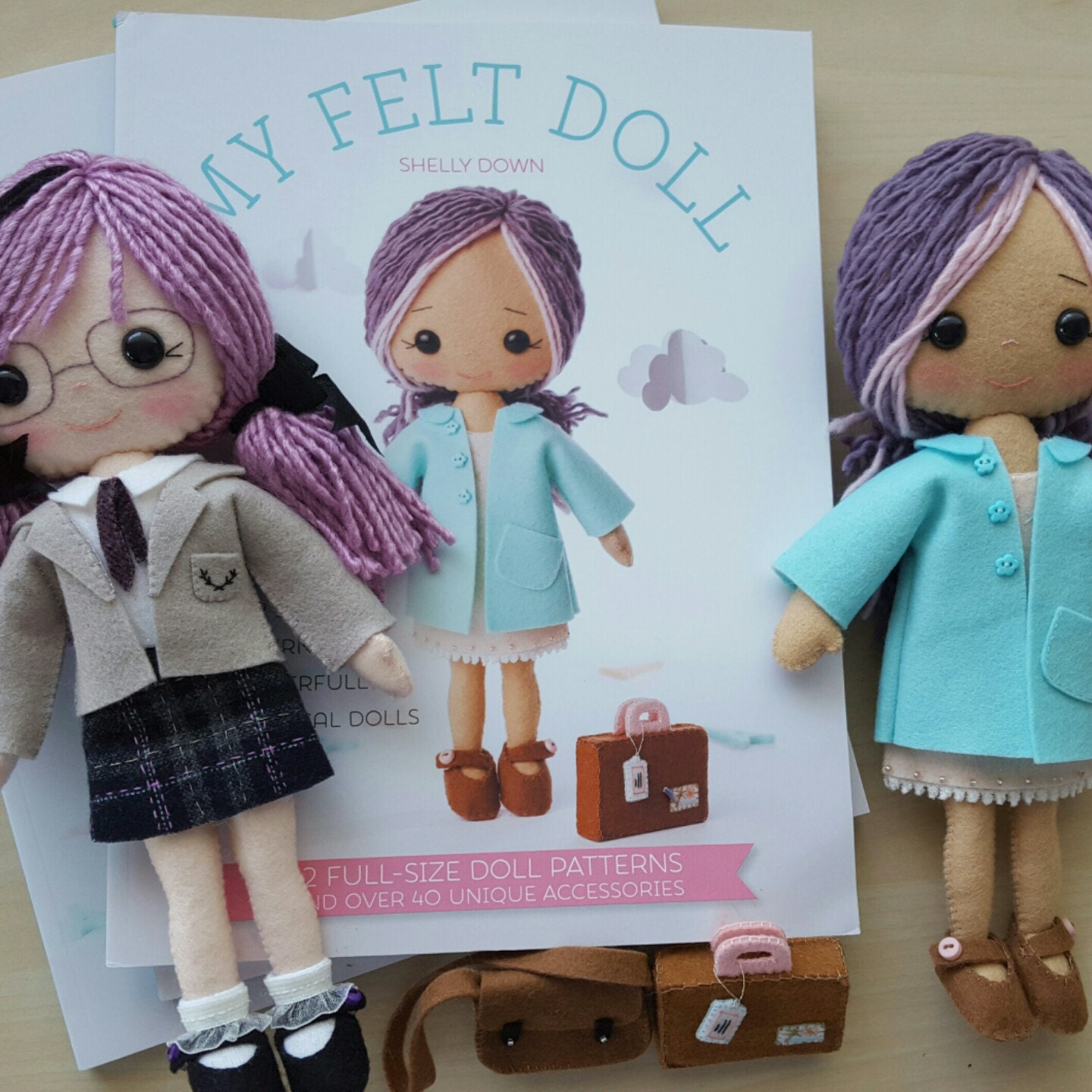 Limited Stock My Felt Doll Craft Book Etsy