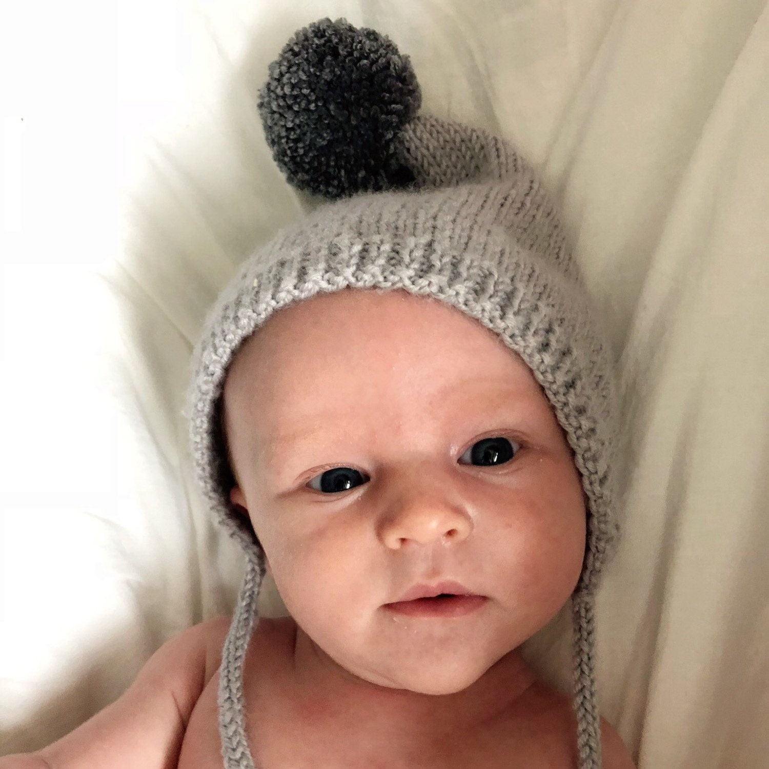 Baby Hat Knitting Pattern Pixie Hat Pattern ELLERY | Etsy