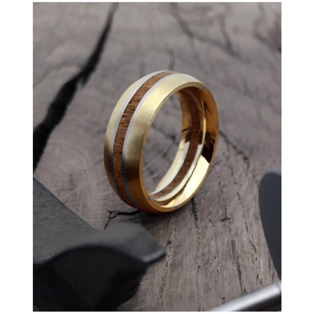 Wooden Wedding Rings UK finely crafted by ShirubaTree on Etsy
