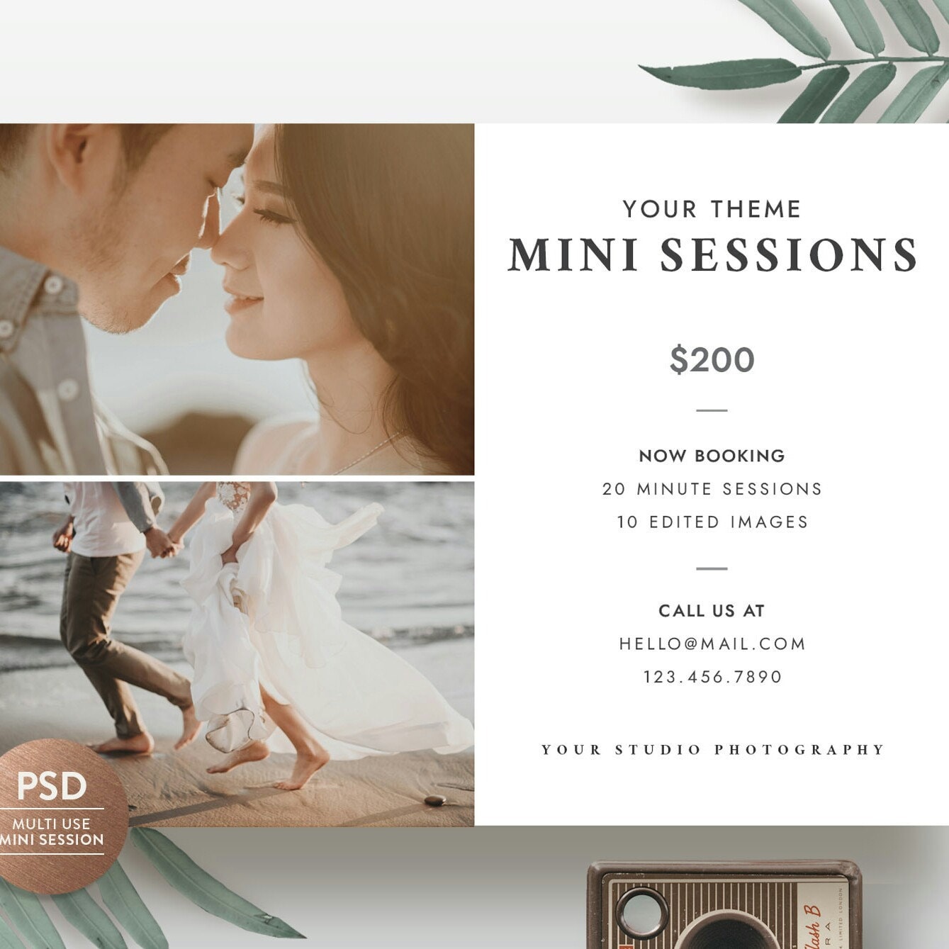 Client Booking Template for Photographer Photography Booking | Etsy