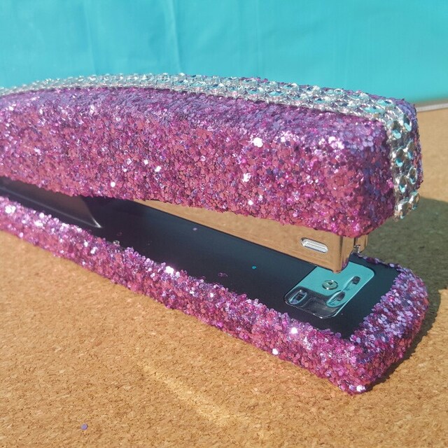 glitter stapler