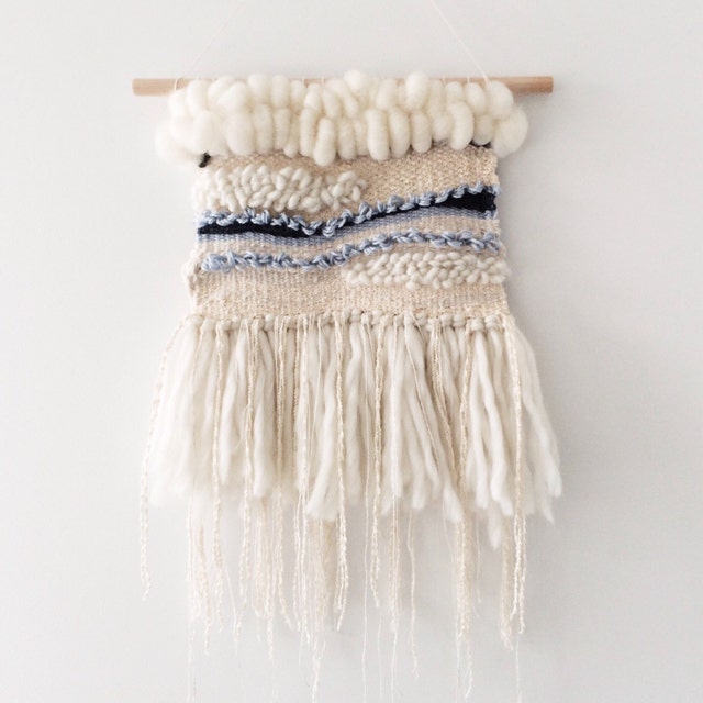 Modern wall hangings made in New Zealand. by HelloWeavers on Etsy