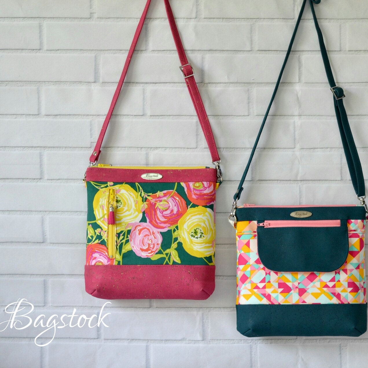The Jasmine Sling Bag PDF sewing pattern Bagstock Designs | Etsy
