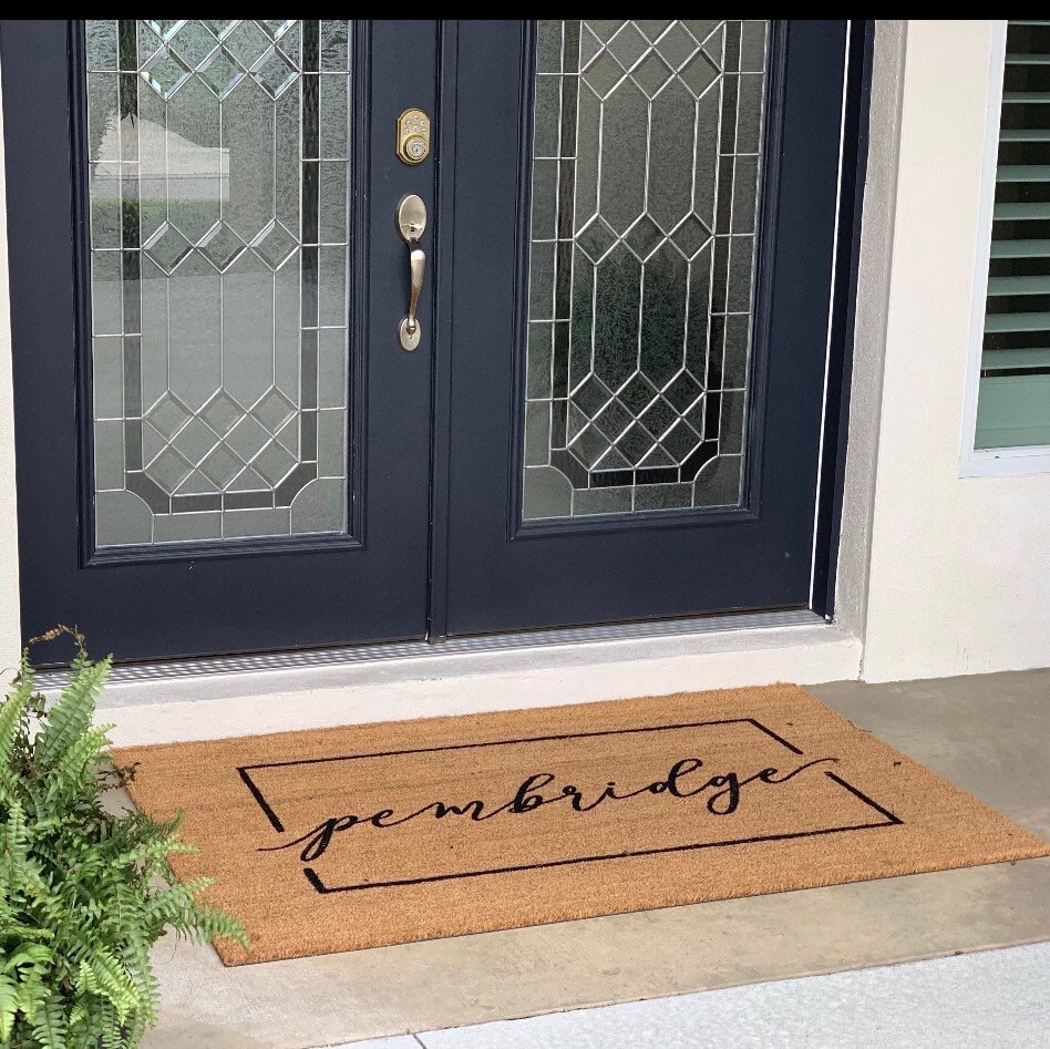 X Large Double Door Doormat Customized Coir Doormat Extra Etsy