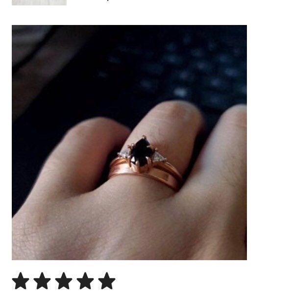 yellow gold stacking ring engagement ring 14kt rose gold wedding band smooth round plain band 1.3mm or 16g