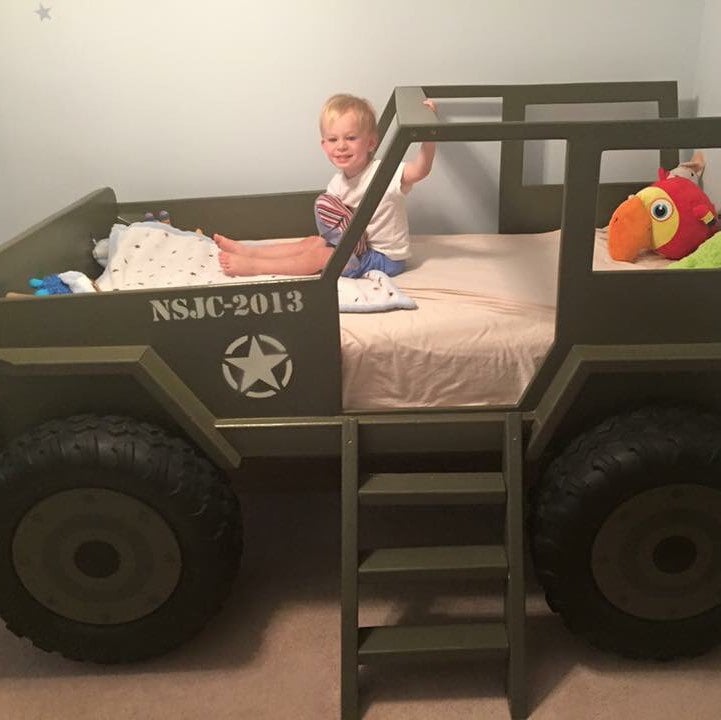 Jeep Bed Plans Twin Size Car Bed Etsy