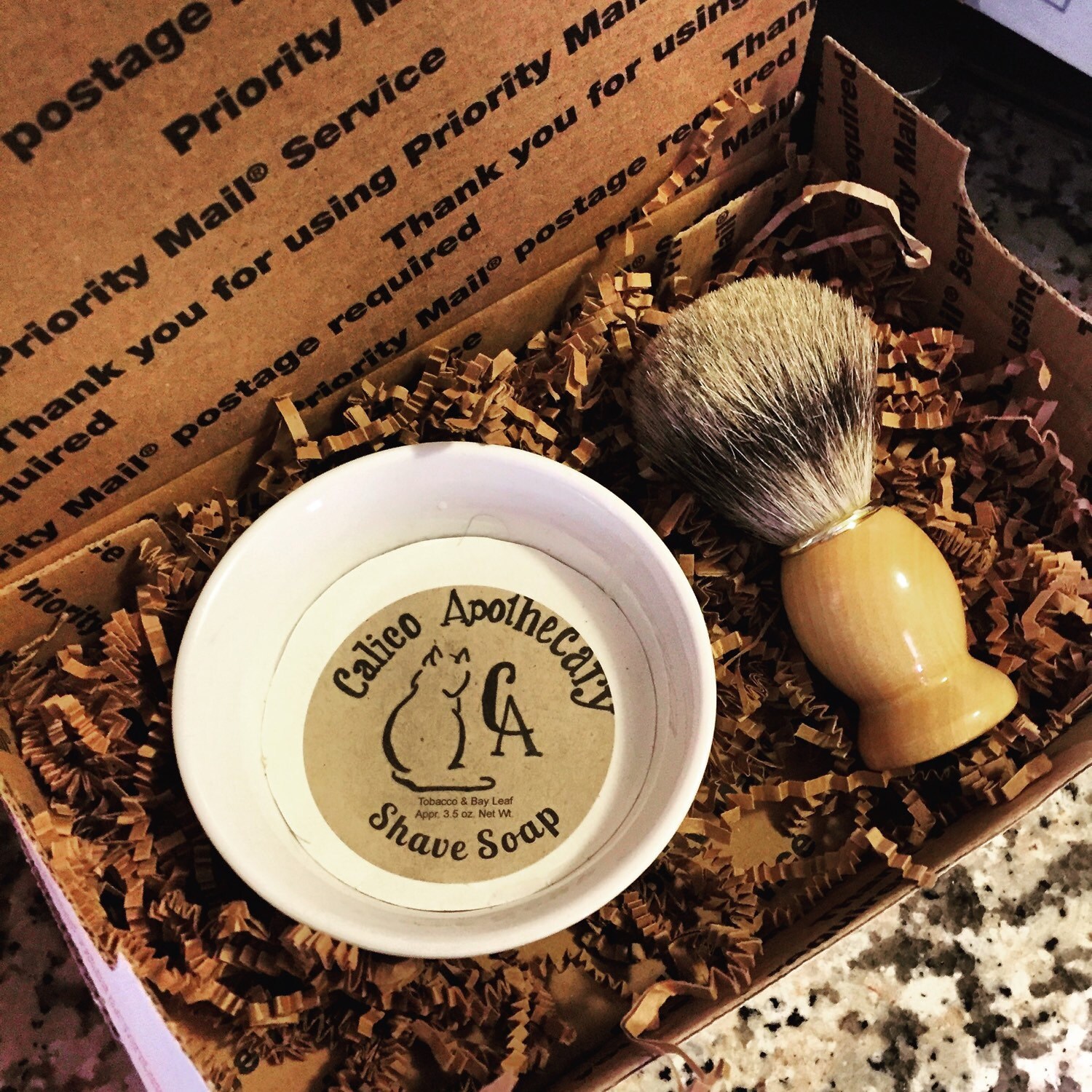 Father's Day Men's shave soap Shaving set