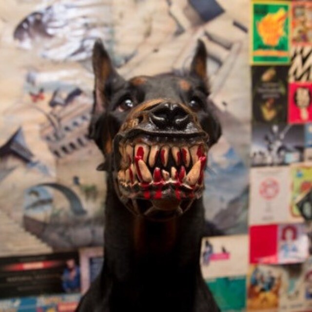 Pet Gift Werewolf Dog muzzle Scary Doberman muzzles Custom Etsy