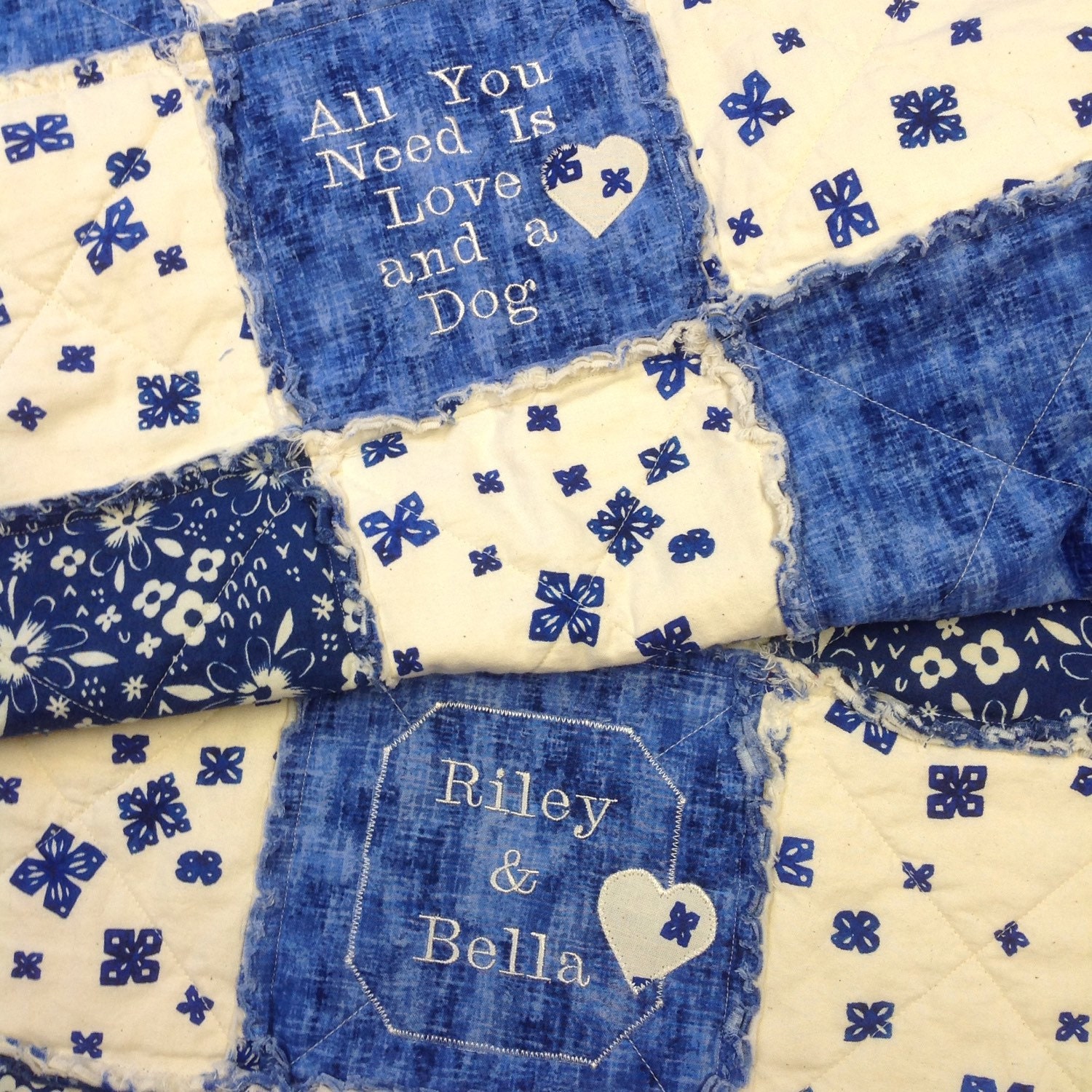 ADD ON Personalize Your Quilt Custom Quilt Personalized Etsy