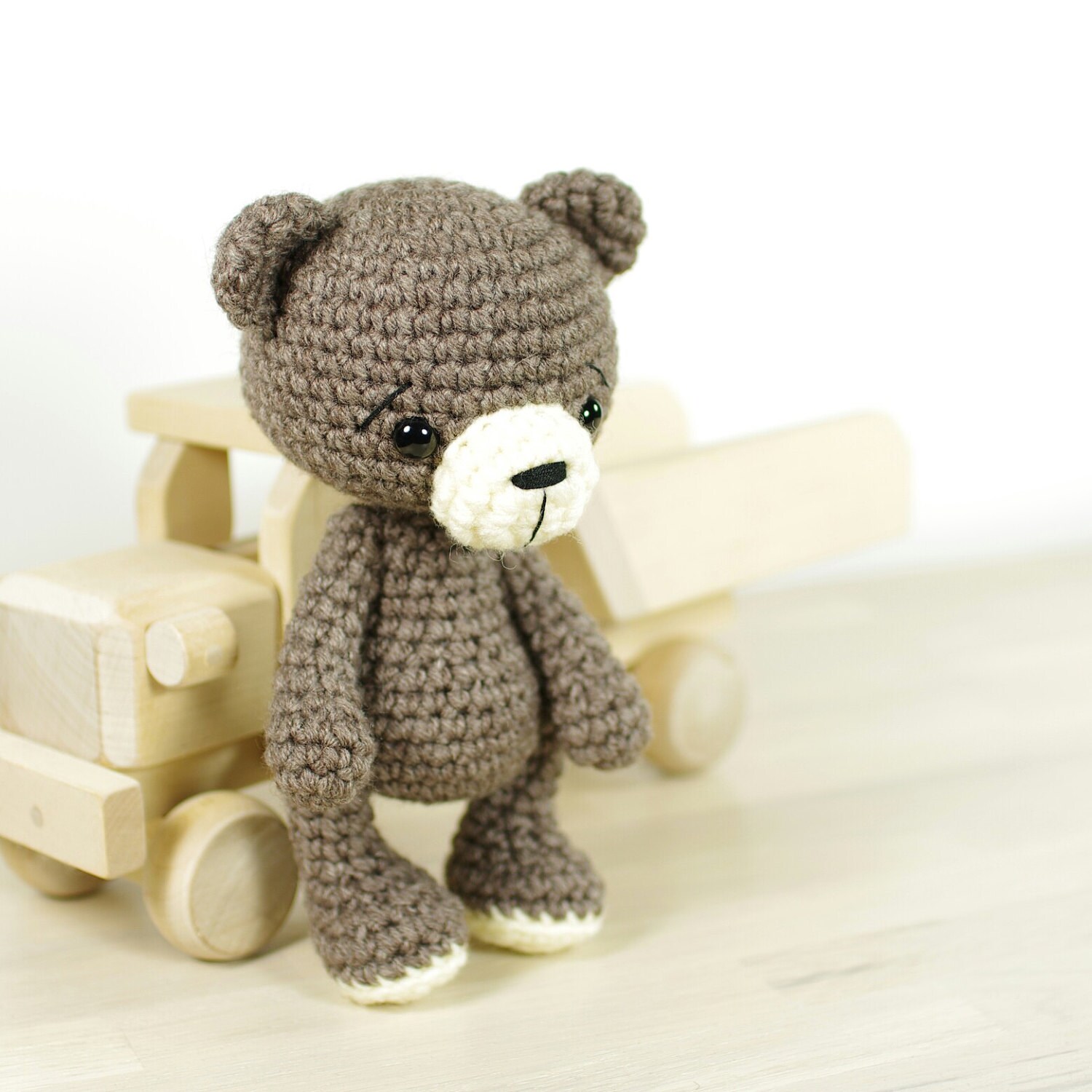 PATTERN: Small teddy bear Classic 4-way jointed teddy bear | Etsy