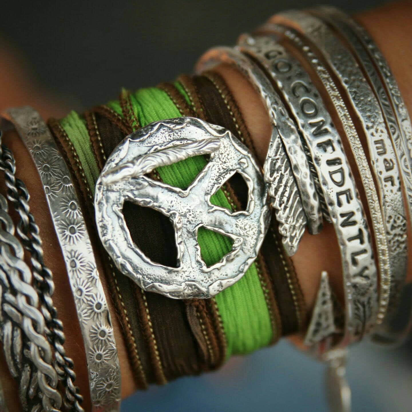 Hippie Jewelry Hippie Bracelet Hippie Wrap Bracelet Hippie Etsy